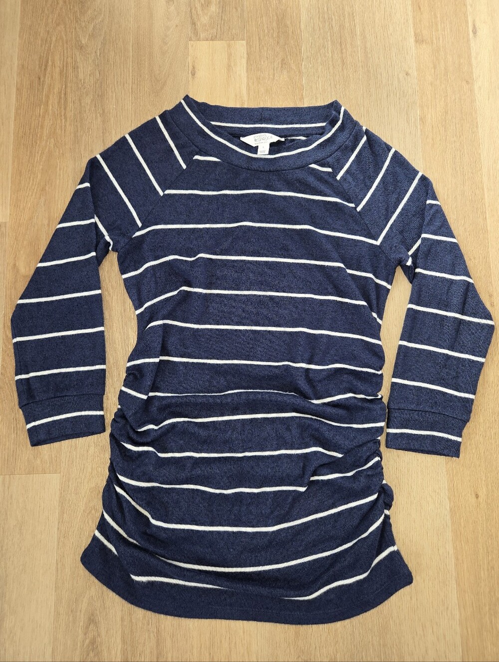 Market & Spruce Maternity Striped Sweater Sm